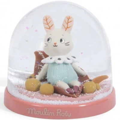 Afbeelding van Moulin roty sneeuwbol konijn