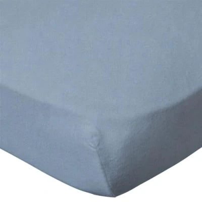 Image de Drap housse bleu ciel 60 x 120 cm babycalin