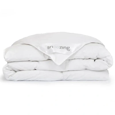 Afbeelding van Snoozing Olympus Donzen Zomerdekbed Eenpersoons 140x220 cm Wit