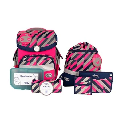 Afbeelding van School Mood Timeless Air+ schooltassenset 7st.