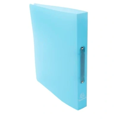 Image de Exacompta Réf. 54972E 1 classeur semi rigide PP Chromaline 2 anneaux ronds diamètre 30 mm Dos 40 Dimensions extérieures : 32 x 25 cm Format à classer A4 Coloris bleu