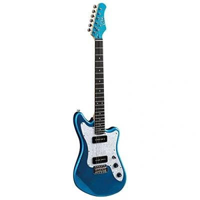 Afbeelding van EKO CAMARO VR P90 BLU elektrische gitaar blauw