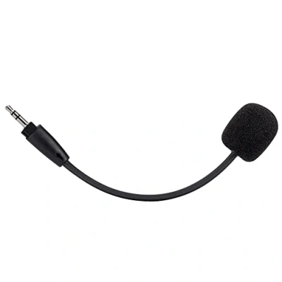 Afbeelding van Vervangende gaming microfoon voor Corsair HS35 en HS45 Series stereo headset op PS4, PS5, Xbox One, 3,5 mm afneembare microfoonarm met ruisonderdrukking