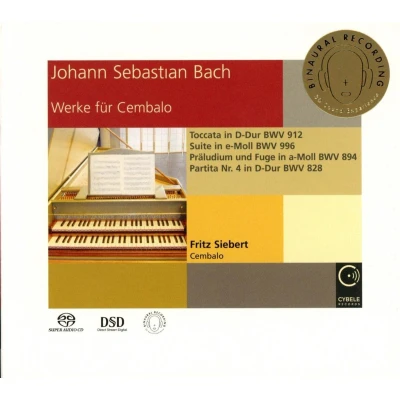 Afbeelding van Johann Sebastian Bach Works For Harpsichord