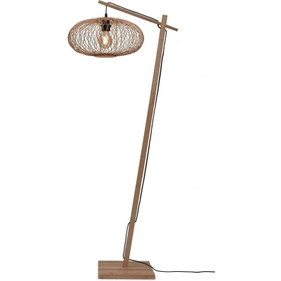 Afbeelding van GOOD&amp;MOJO Vloerlamp Cango Bamboe 62x40x150cm Bruin