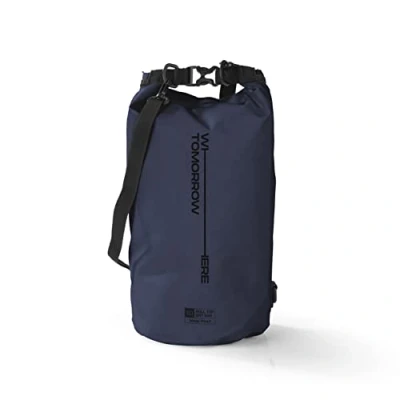 Afbeelding van Where Tomorrow PVC dry bag Style 02 10L donkerblauw