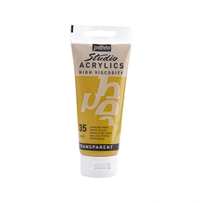 Afbeelding van Pébéo 837035 Studio acrylverf, 100 ml, Venetië geel