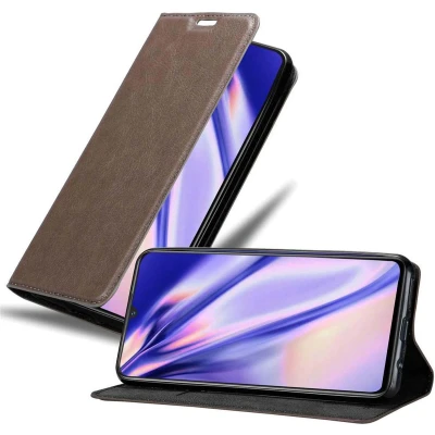 Afbeelding van Cadorabo Hoesje geschikt voor Vivo V11 / PRO in KOFFIE BRUIN Beschermhoes met magnetische sluiting, standfunctie en kaartvakje Book Case Cover Etui