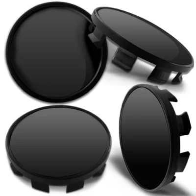 Afbeelding van Biomar Labs 4 x 68 mm zwarte velgdeksel naafdoppen wieldoppen compatibel met BMW artikelnummer: 36136783536 aluminium velgen deksel CB 0