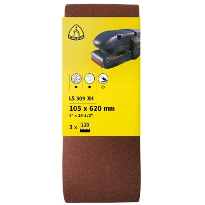 Afbeelding van Klingspor schuurband LS 309 XH 75x533mm K80 (3st)