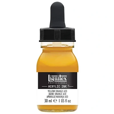 Afbeelding van Liquitex Professional Acryl Ink! Yellow Orange Azo 30ml 414 4260414