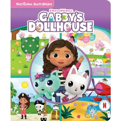 Afbeelding van Gabby&#039;s Dollhouse Verrückte Such Bilder Wimmelbuch Pappbilderbuch mit wattiertem Umschlag