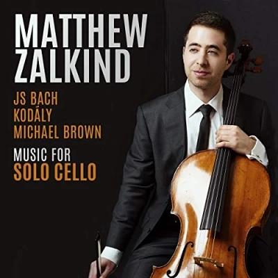 Afbeelding van Matthew Zalkind Music For Solo Cello (CD)