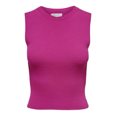 Afbeelding van Only ONLMAJLI SL TOP Very Berry Pink