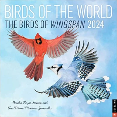 Afbeelding van Birds of The World: Wingspan 2024 Wall Calendar