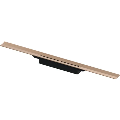 Afbeelding van TECEdrainprofile doucheprofiel zonder afvoer Geborsteld Rood Goud PVD 90cm