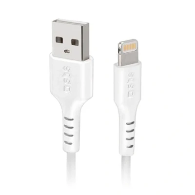 Image de Sbs Câble Usb a / Lightning 3m Blanc