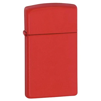 Afbeelding van Aansteker Zippo Red Matte Slim