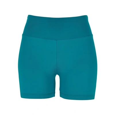 Afbeelding van Urban Classics HIGH Waist Cycle HOT Shorts, Dames, Maat: 5XL, Watergreen