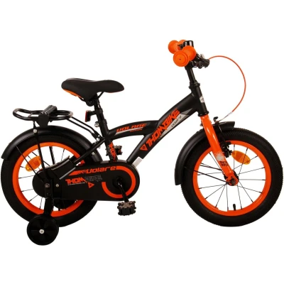 Afbeelding van Volare Thombike Kinderfiets Jongens 14 inch Zwart Oranje