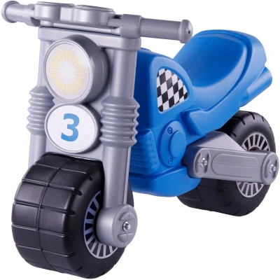 Afbeelding van Wader Race Loopmotor blauw ride on loopfiets