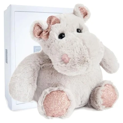 Afbeelding van Histoire d&#039;Ours Nijlpaard Knuffel Meisje 25 cm