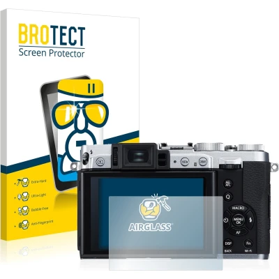 Afbeelding van BROTECT Screenprotector voor Fujifilm X30 Folie Beschermfolie Beschermglas transparant