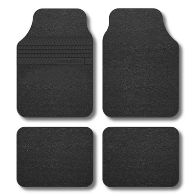 Afbeelding van Vloermattenset voor auto Goodyear GOD9018 Universeel Zwart (4 pcs)