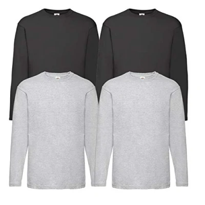 Afbeelding van Fruit of the Loom 62 202 0 sweatshirt heren, 2 grijs/2 zwart + 1 notitieblok Hl Achat