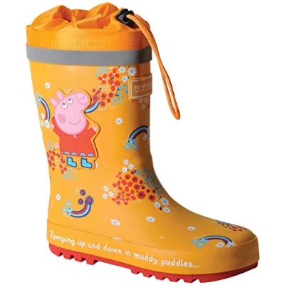 Afbeelding van Regatta Regenlaarzen Peppa Pig Meisjes Rubber Wit/blauw Mt 33