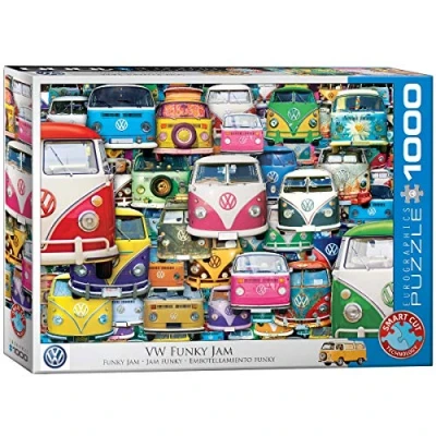 Image de Puzzle Eurographics VW Funky Jam, 1000 pièces