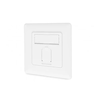 Afbeelding van Digitus DN 9010/8 1 Netwerkdoos Inbouw (in muur) Inzet met centraalstuk en frame CAT 6A Wit