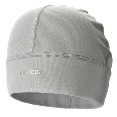 Afbeelding van meteor® Ghost la met zilveren ionen winddichte muts, uniseks, skull cap, ideaal als hoed voor fietshelmen, hardlopen, skiën, snowboarden, joggen of onderhelm, volwassenen (uniseks), grijs.