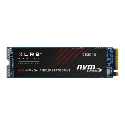 Afbeelding van PNY XLR8 CS3040 M.2 NVMe Gen4 x4 interne SSD 500 GB, leessnelheid tot 5600 MB/s, schrijfsnelheid 2600 MB/s