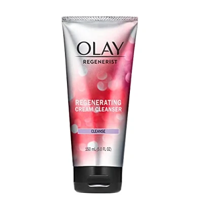 Afbeelding van Olay Regenerist Cream Face Wash with Vitamin C and BHA Facial Cleanser Poriën vrij Mee eters Vrouwen &amp; Mannen Reinigingscréme Parfumvrij Egale huid