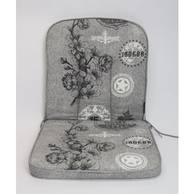 Afbeelding van Madison Tuinstoelkussen Classic 94x48 cm Cars grey