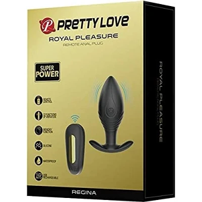 Afbeelding van Luxe Vibrerende Buttplug met Afstandsbediening Regina