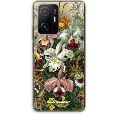 Afbeelding van Case Company® hoesje geschikt voor Xiaomi 11T Haeckel Orchidae Soft Cover Telefoonhoesje Bescherming aan alle Kanten en Schermrand
