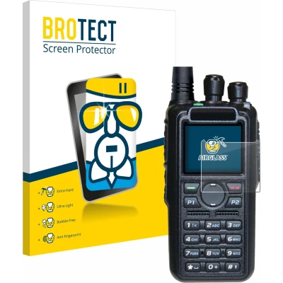 Afbeelding van BROTECT Screenprotector voor AnyTone AT D878UV II Plus Folie Beschermfolie Beschermglas transparant