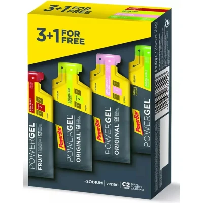 Afbeelding van Powerbar 3+1 Gratis PowerGel 41 gr