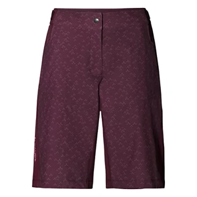 Afbeelding van Vaude Womens Ledro 3/4 sportbroek, Dames, Maat: 44, Cassis