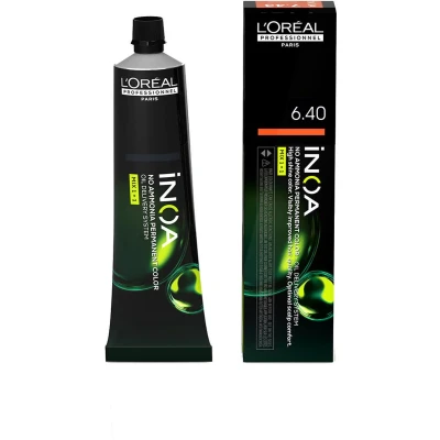 Afbeelding van Permanente Kleur L&#039;Oreal Professionnel Paris Inoa Color Nº 6.40 Donkerblond Koperblond (60 g)