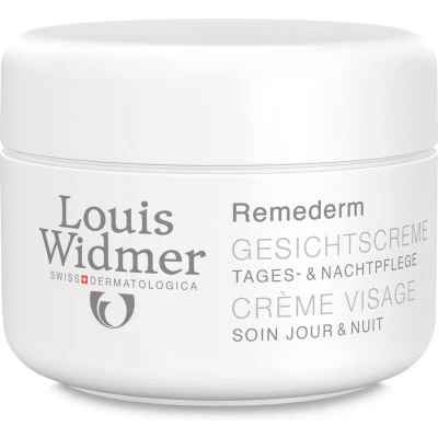 Afbeelding van Louis Widmer Remederm Face Cream Zonder Parfum 50ml Dagcrème 50 ml