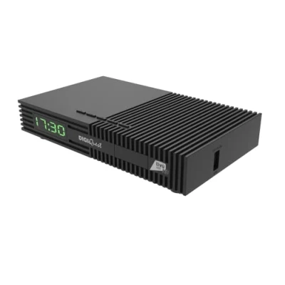 Afbeelding van Digiquest Tivísat Ti9 DVB S2 met afstandsbediening 2 in 1 zwart