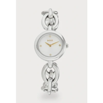 Afbeelding van BOSS LIVE Horloge silvercoloured, Dames, Maat: One Size, Silver coloured
