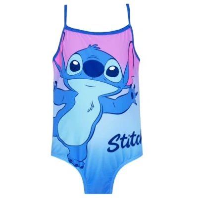 Afbeelding van Disney Lilo and Stitch Badpak Zwempak Zwembad Meisjes, Blauw