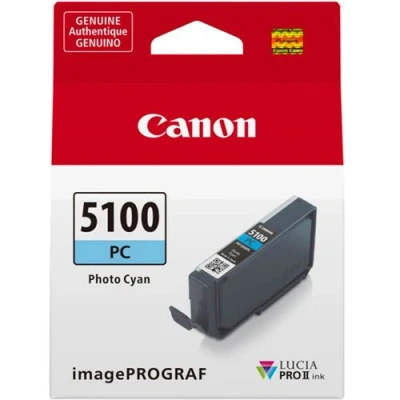 Afbeelding van Canon PFI 5100 PC inktcartridge 1 stuk(s) Origineel Foto cyaan