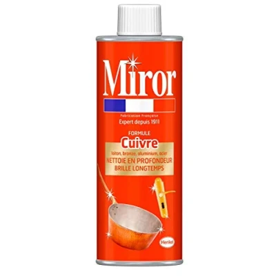 Afbeelding van Miror Koperpoets Metaalreiniger 250ml koper, messing, brons, aluminium &amp; staal Sidol