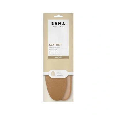 Afbeelding van Bama leren inlegzolen schokabsorberende inzetstukken voor meer comfort Hoogwaardige volwassenen 1 paar 36/37 46/47 EUR, Beige