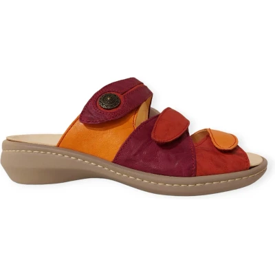 Afbeelding van Think! Slipper Camilla 3 000078 6010 Metallic Ananas Combi